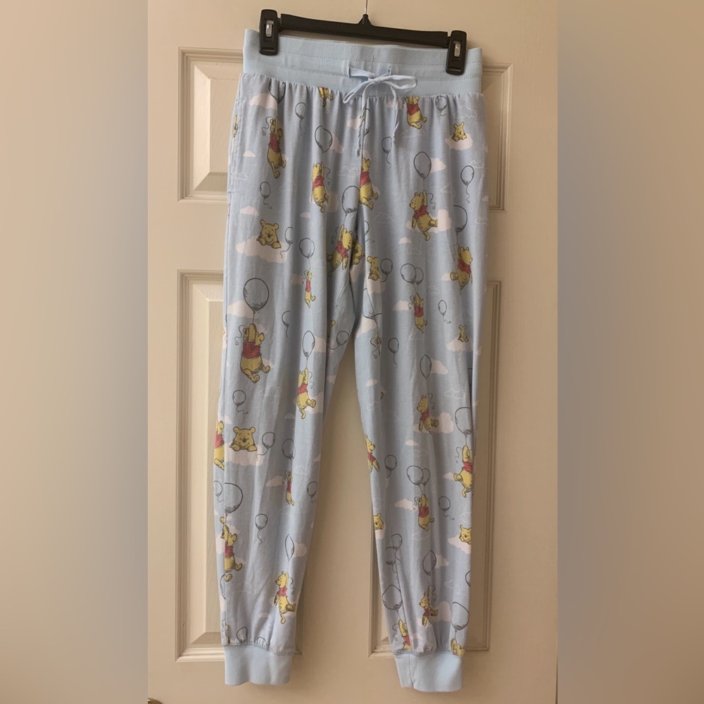 Disney Winnie the Pooh Light Blue Pajama Pants